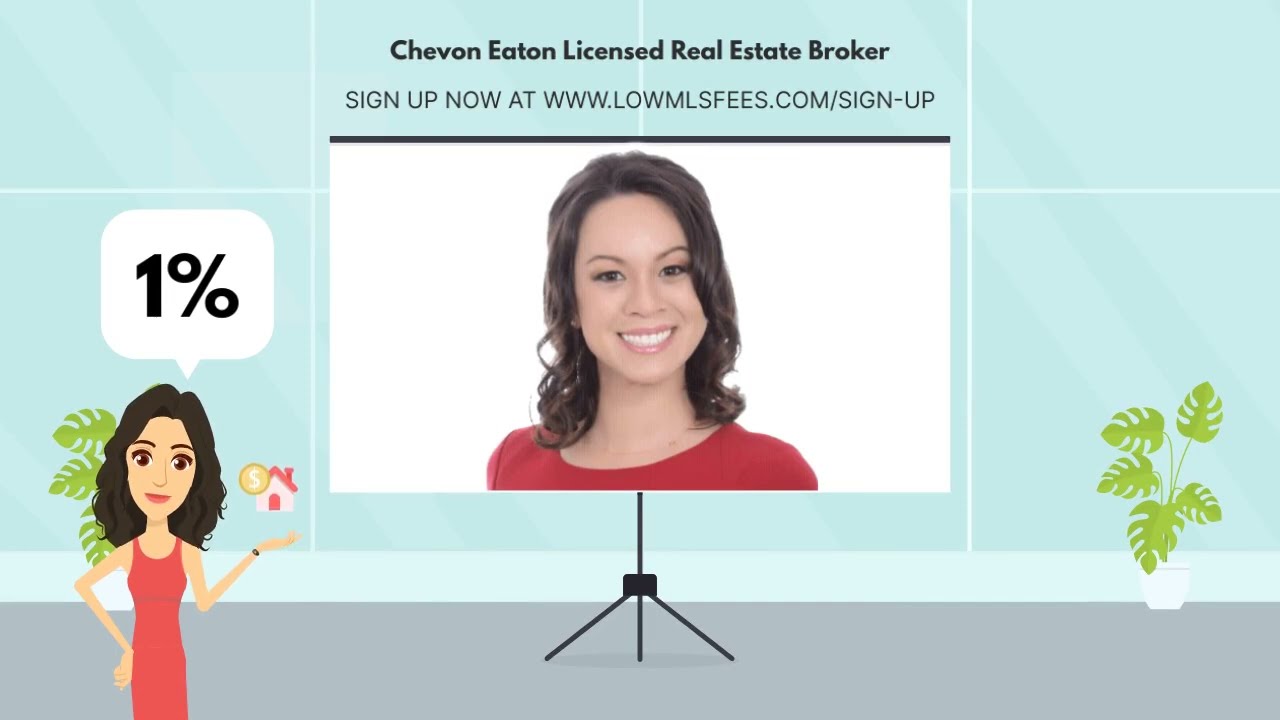 1% Full Service MLS Listing Chevon Eaton Licensed Real Estate Broker