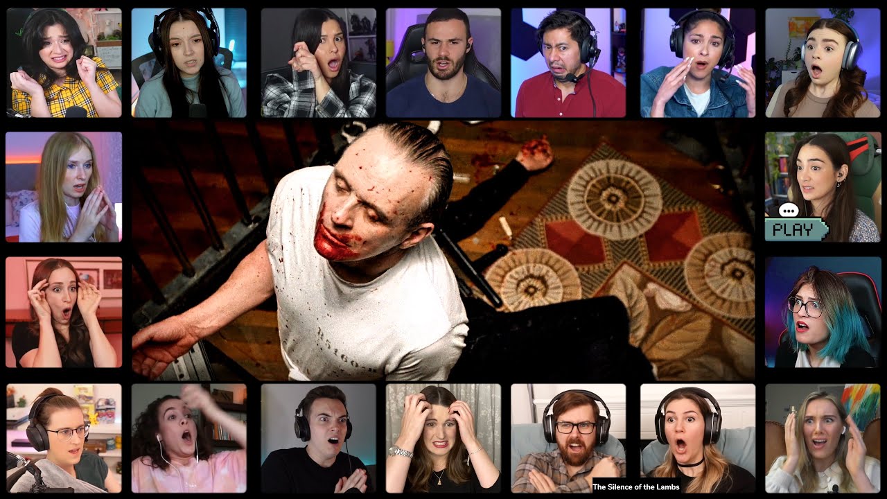 Hannibal Escapes Scene | THE SILENCE OF THE LAMBS (1991) * Reaction Mashup