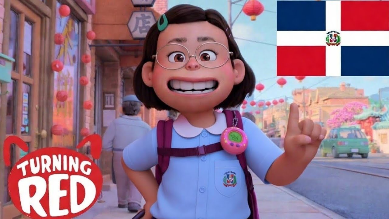TURNING RED version dominicano