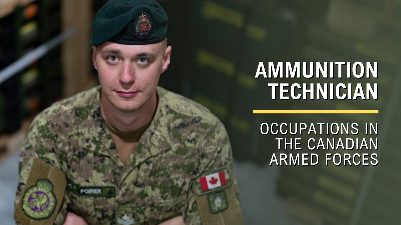 Ammunition Technician: Trusted With What Matters Most