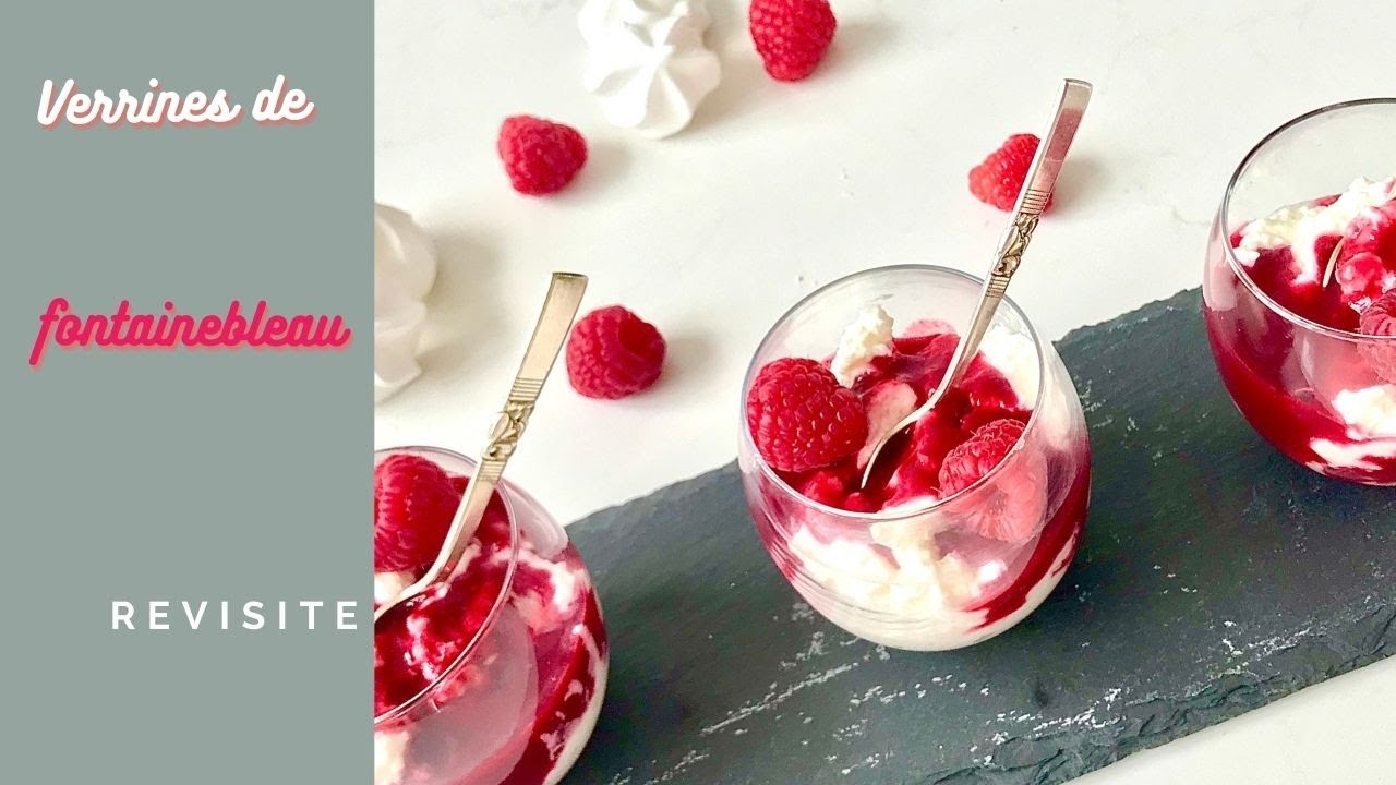 Recette de fontainebleau revisité - simple et rapide !