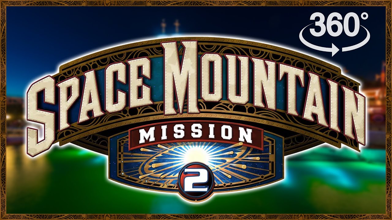 360 ° Disneyland Paris | Space Mountain - Mission 2 (Alpha)