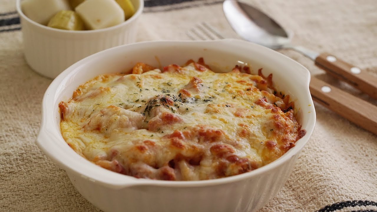 Baked Spaghetti with Cheese : Honeykki 꿀키