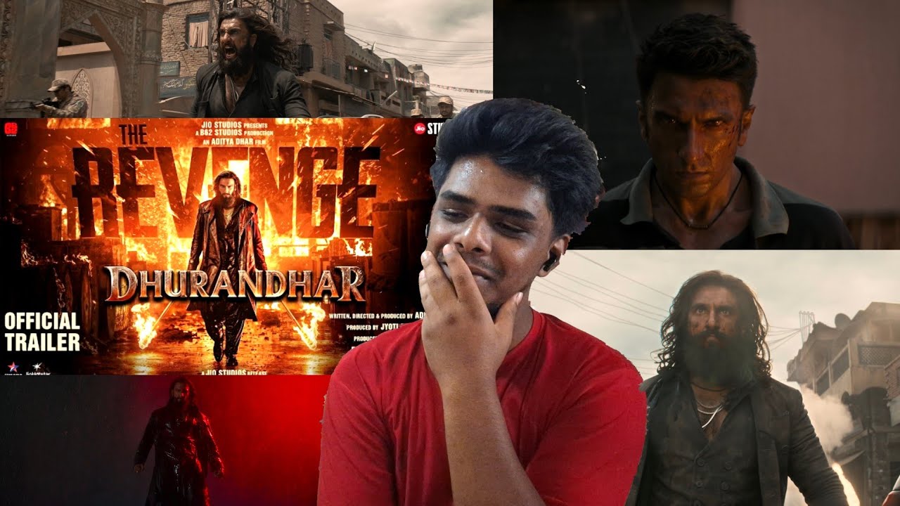 Dhurandhar The Revenge Official Hindi Trailer (REACTION!) | bring it on🔥🔥🔥