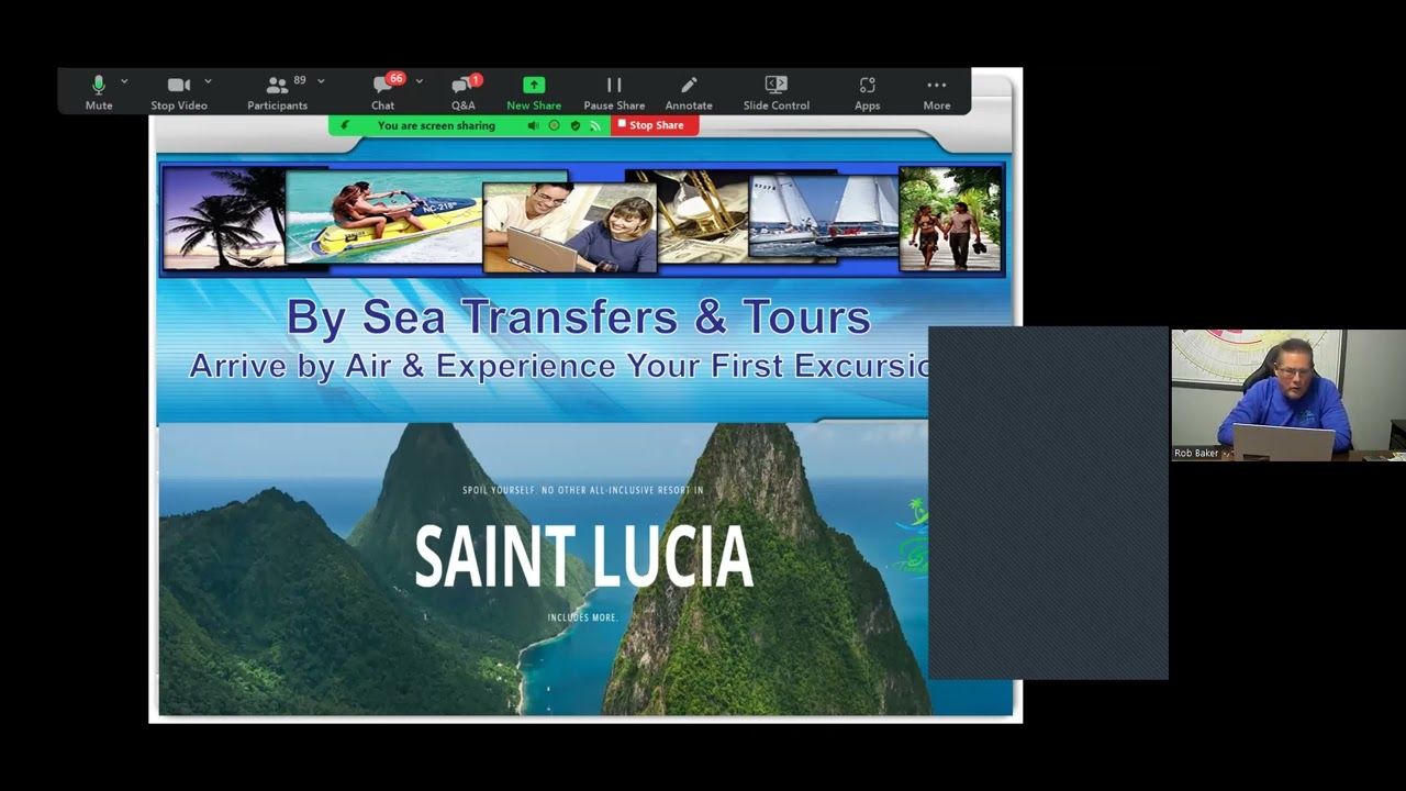 By Sea - New St Lucia Airport to Resort Dock Speedboat Service