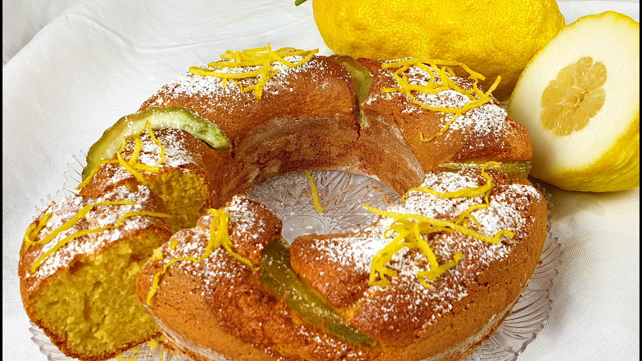 CIAMBELLA AL CEDRO di RITA CHEF | Soffice, leggera e profumata.