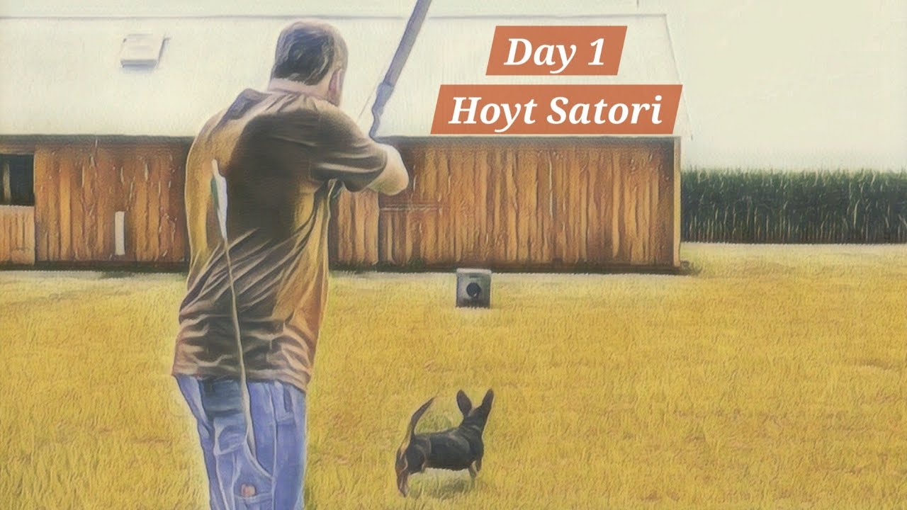 Week/Day 1 - Hoyt Satori // Traditional Archery #archery #traditionalarchery #hoytarchery