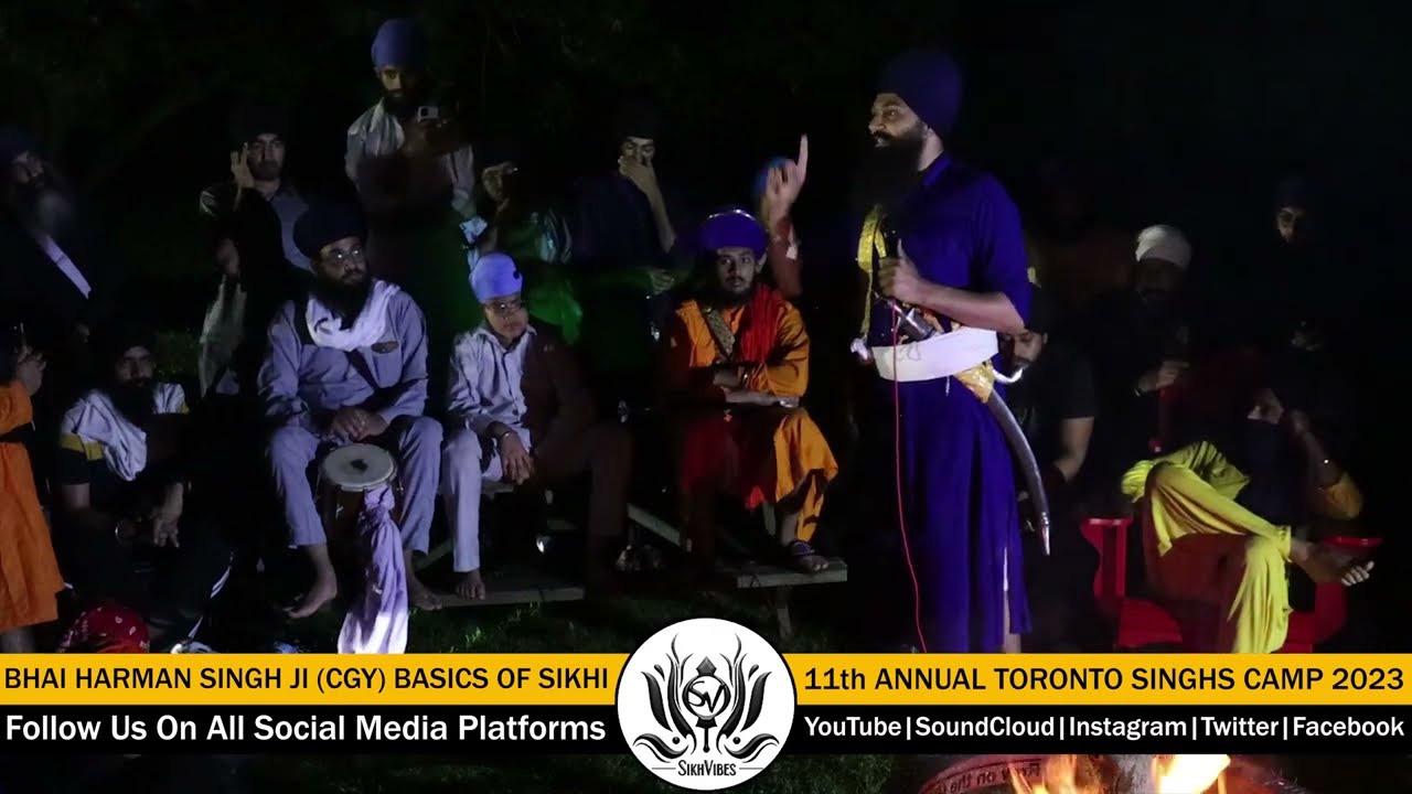 Bhai Harman Singh Ji (CGY, Basics Of Sikhi) TSC2023 - Campfire Talk on Bhai Tara Singh Vaan