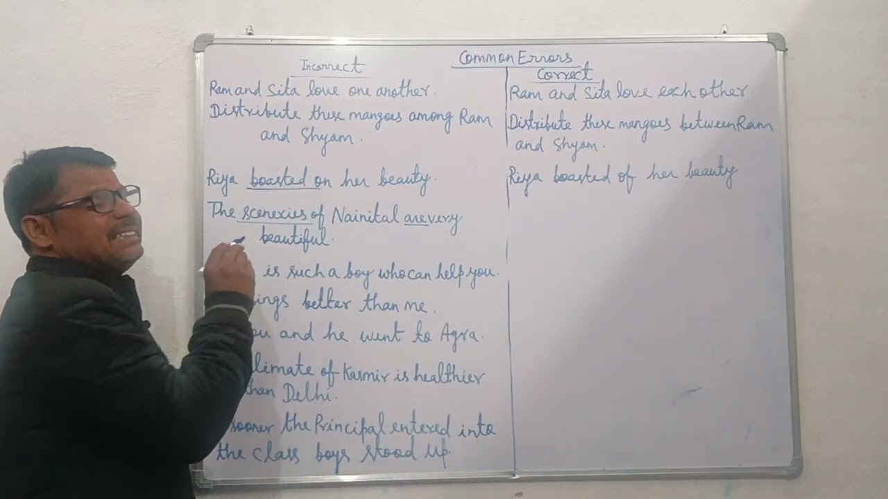 Common Errors 