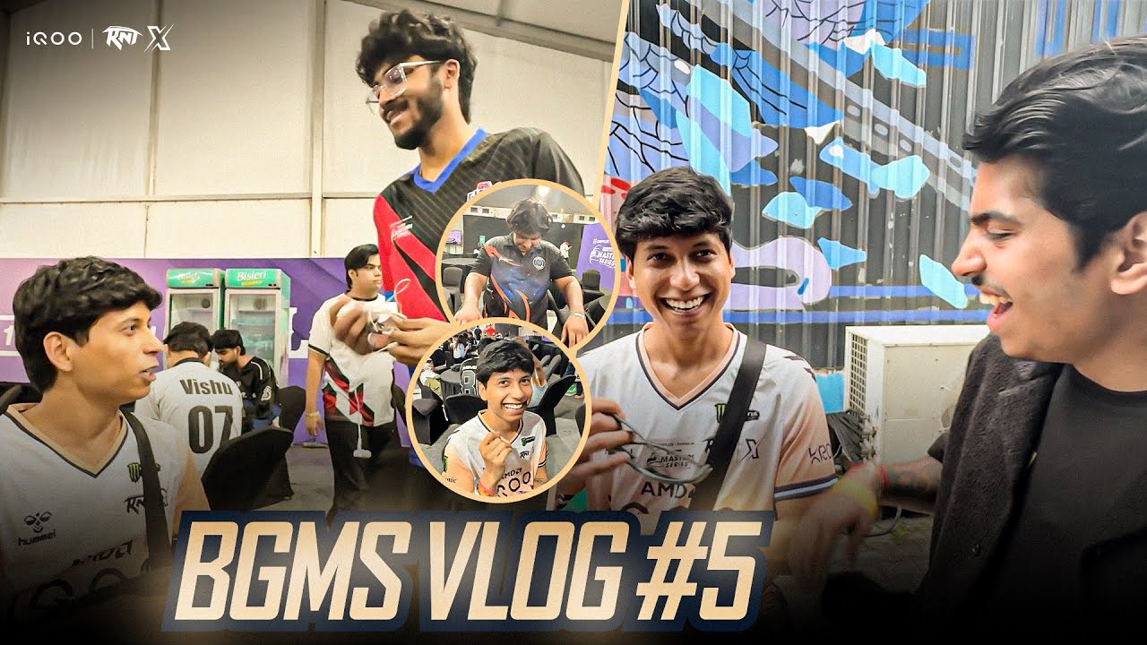 LAN and Fun Banter | BGMS Vlog #5 | iQOORNTX Saif