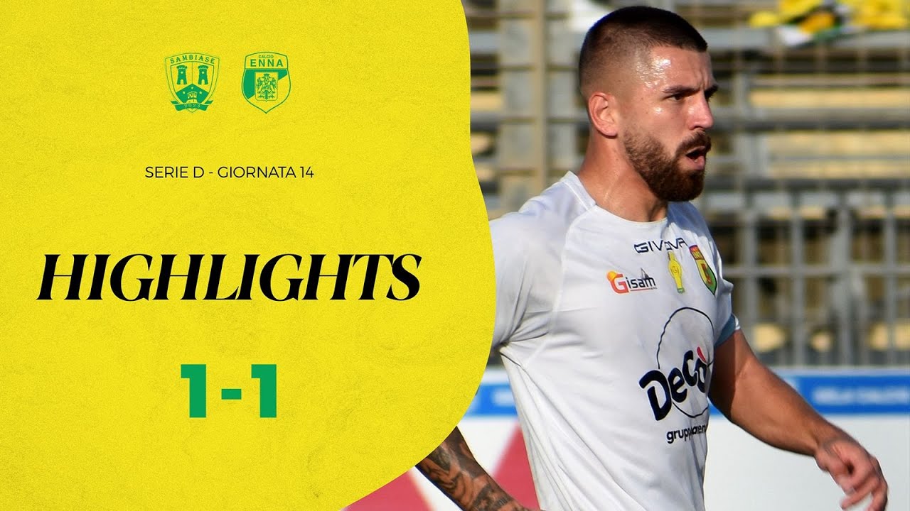 Sambiase-Enna: gli highlights