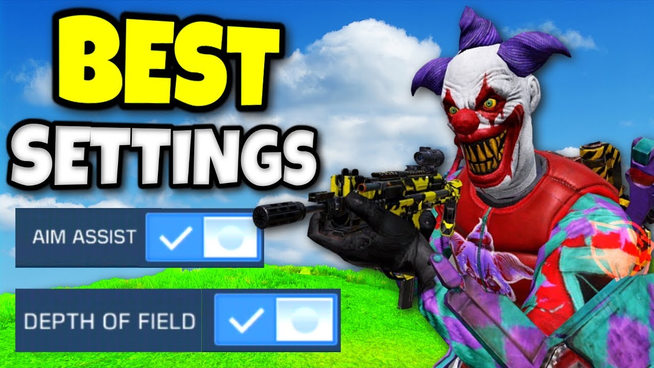 BEST SETTINGS for COD MOBILE BATTLE ROYALE!