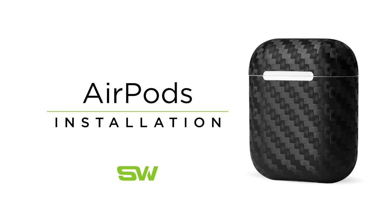 Slickwraps Apple AirPod V.2.0 Installation Video