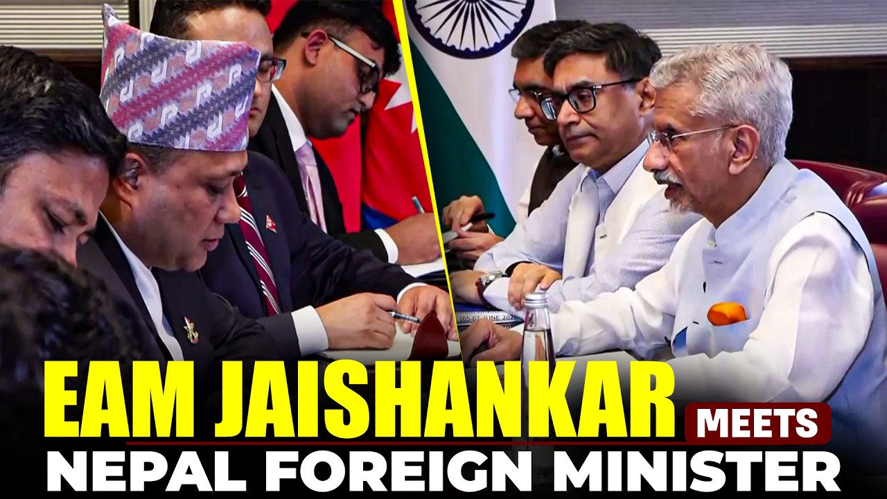 LIVE: EAM S. Jaishankar holds delegation level talks with Nepal&rsquo;s Foreign Minister Shisir Khanal