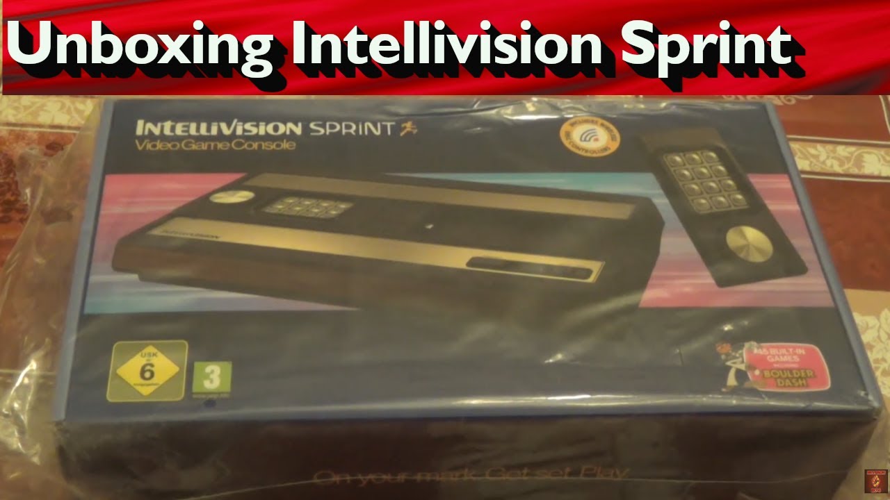 Unboxing Intellivision Sprint | Mattel Intellivision Mini | Atari / Plaion