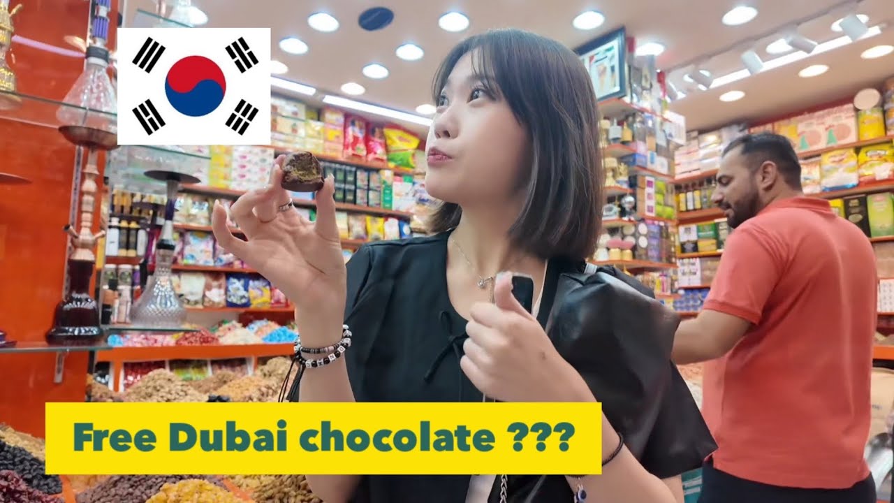 When korean girl traveling solo in Dubai 🇦🇪💰