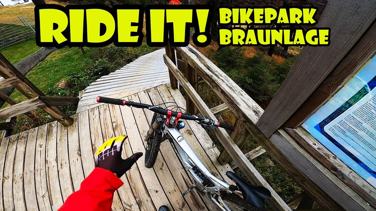 Ride it // a cold day in Bikepark Braunlage
