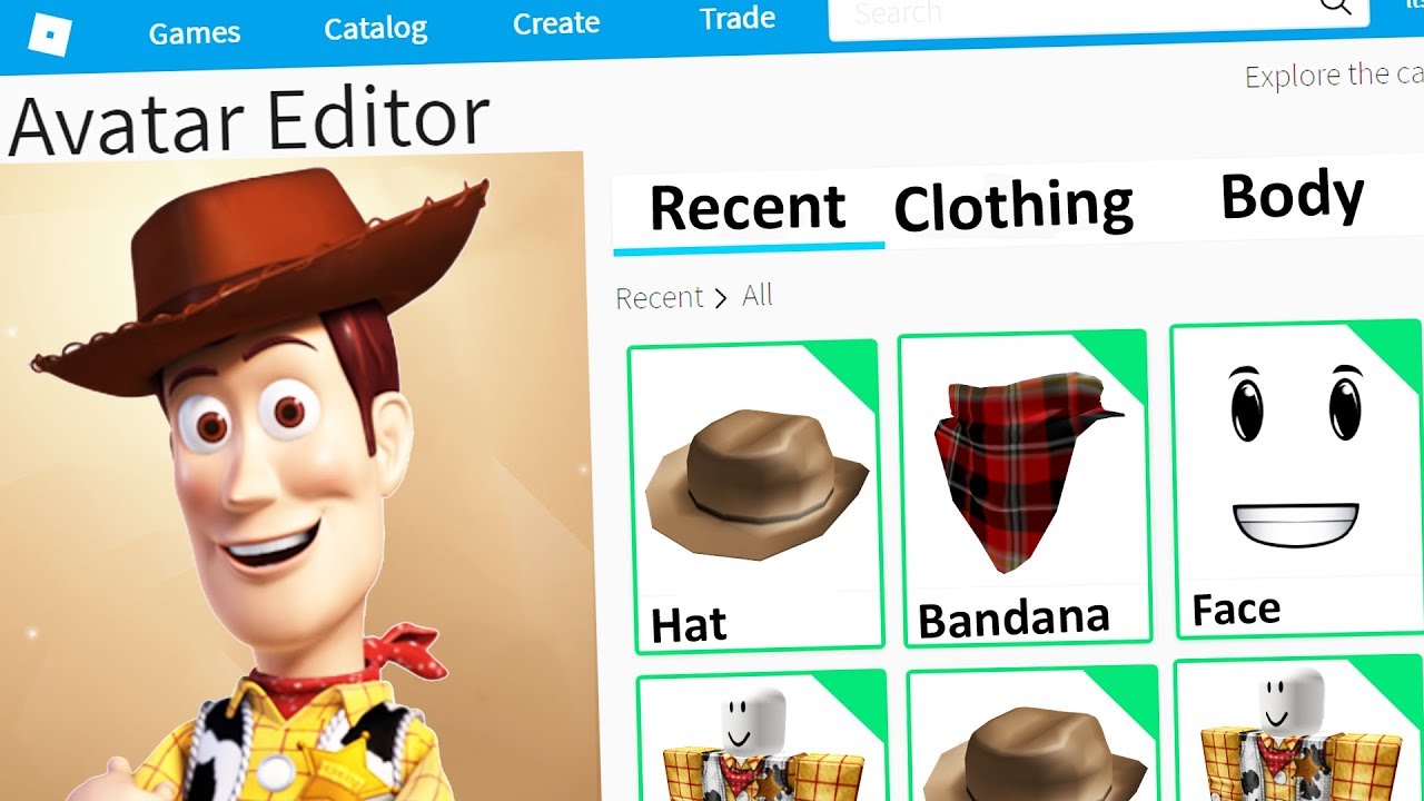 MAKING TOY STORY 4 a ROBLOX ACCOUNT