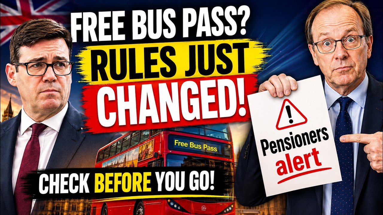 🚨 Free Bus Pass JUST CHANGED?! Pensioners Need to Check This Before Travelling!