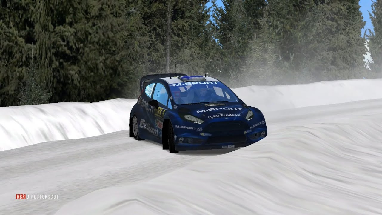 RBR RSF - 2014 Ford M-Sport Fiesta RS WRC „Evolution” - Sagen , Sweden - 4K