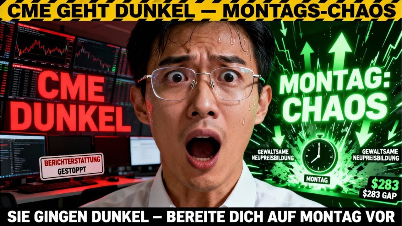 ES WAR EIN HACK: Wenn die Märkte öffnen, passiert etwas Verrücktes (CME-Berichte offline)
