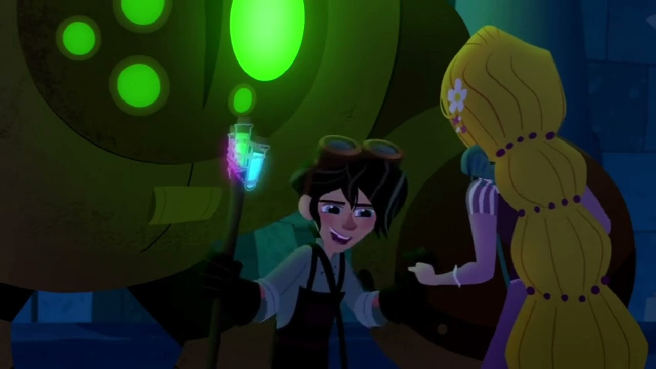 Hunter from The Owl House and Varian from Tangled exuding the same energy for 6 minutes straight