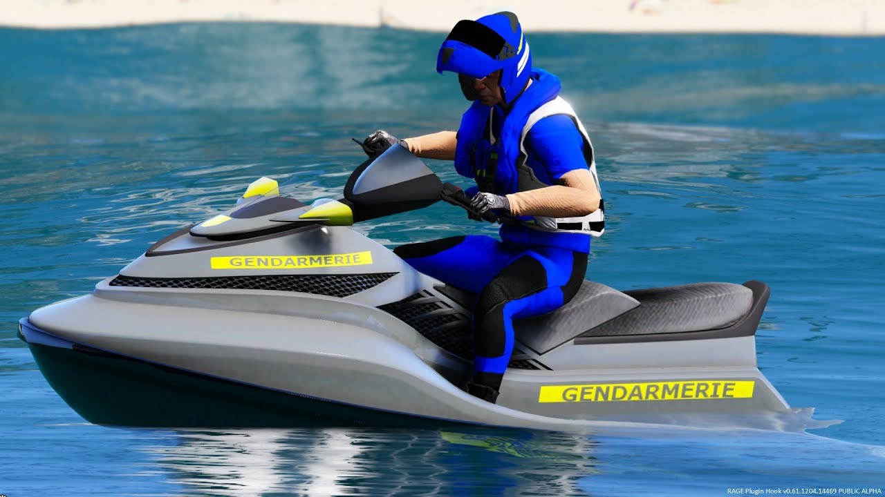 [GTA-LSPDFR] PATROUILLE EN JET-SKI | GENDARMERIE NATIONALE #87