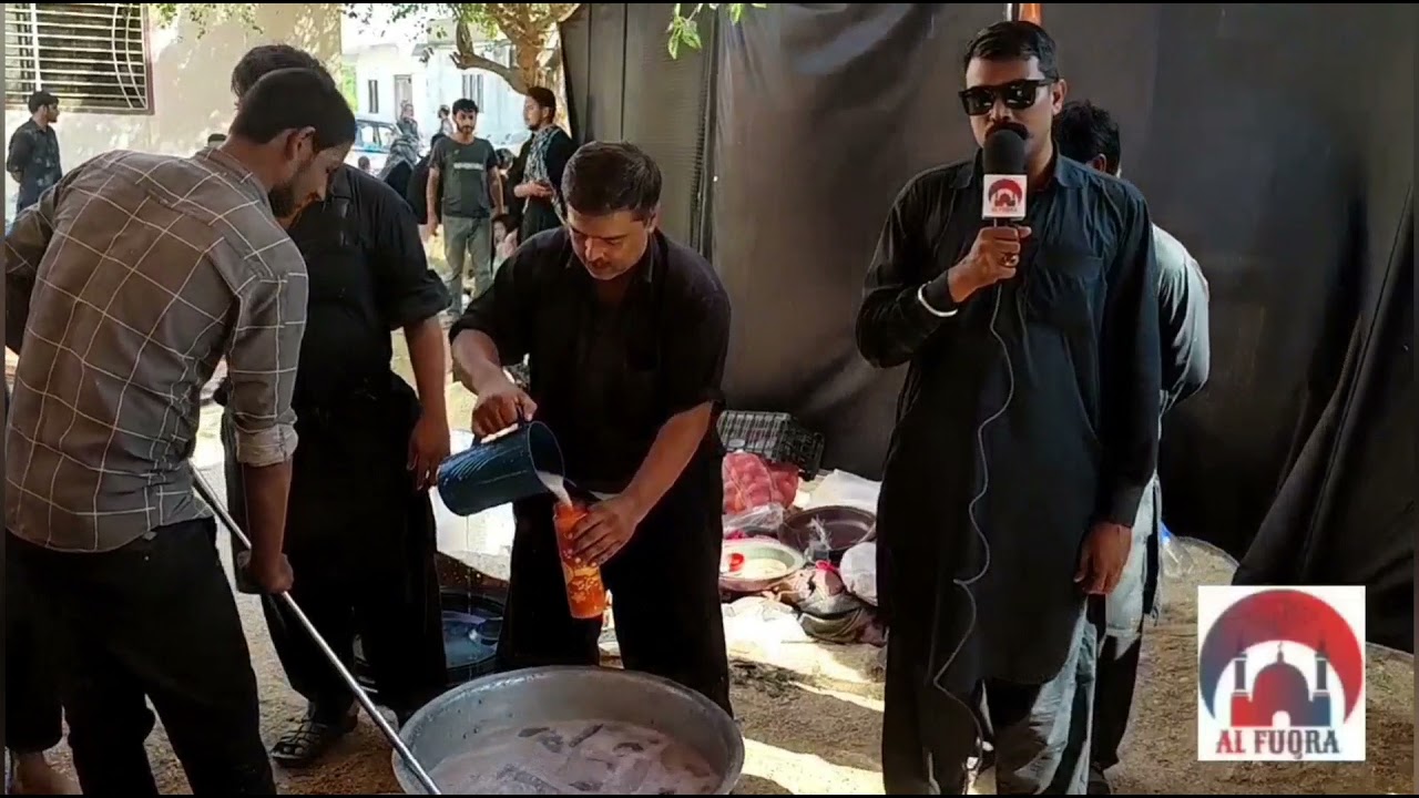 JHAMPIR QADEEMI IMAM BARGHA AZADARI ARBAEEN 2021 DIST THATTHA  SIND PART 1(ALFUQRA)