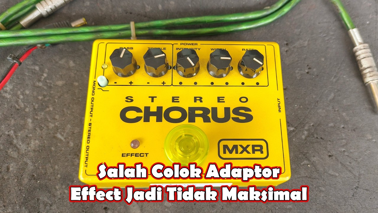 Effect Stereo Chorus MXR