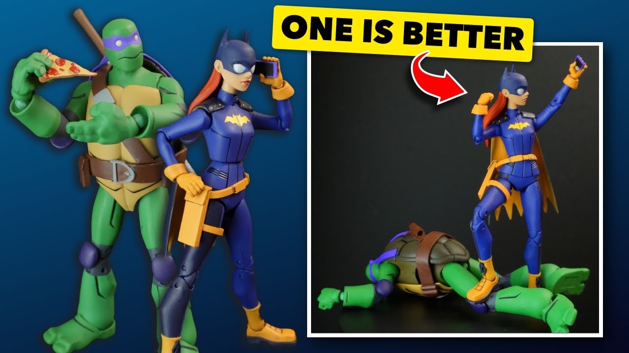 We slept on these Batman VS TMNT Figures... (Part 1)