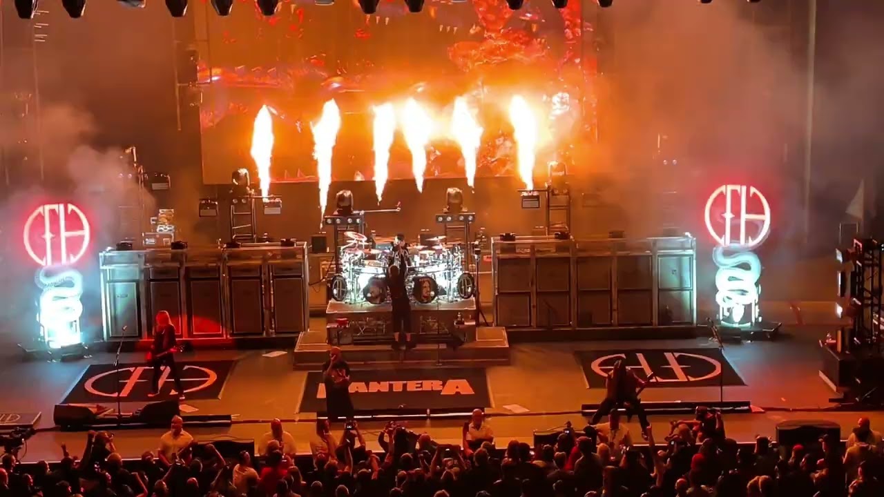 Pantera - Intro / Suicide Note / Hellbound / 5 Minutes Alone [Live] @ SPAC 2025.09.09