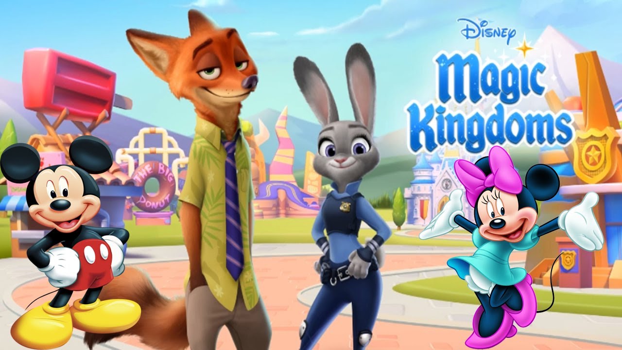 Волшебные королевства Disney #1 Детская игра как мультик Видео с любимыми героями Let's play