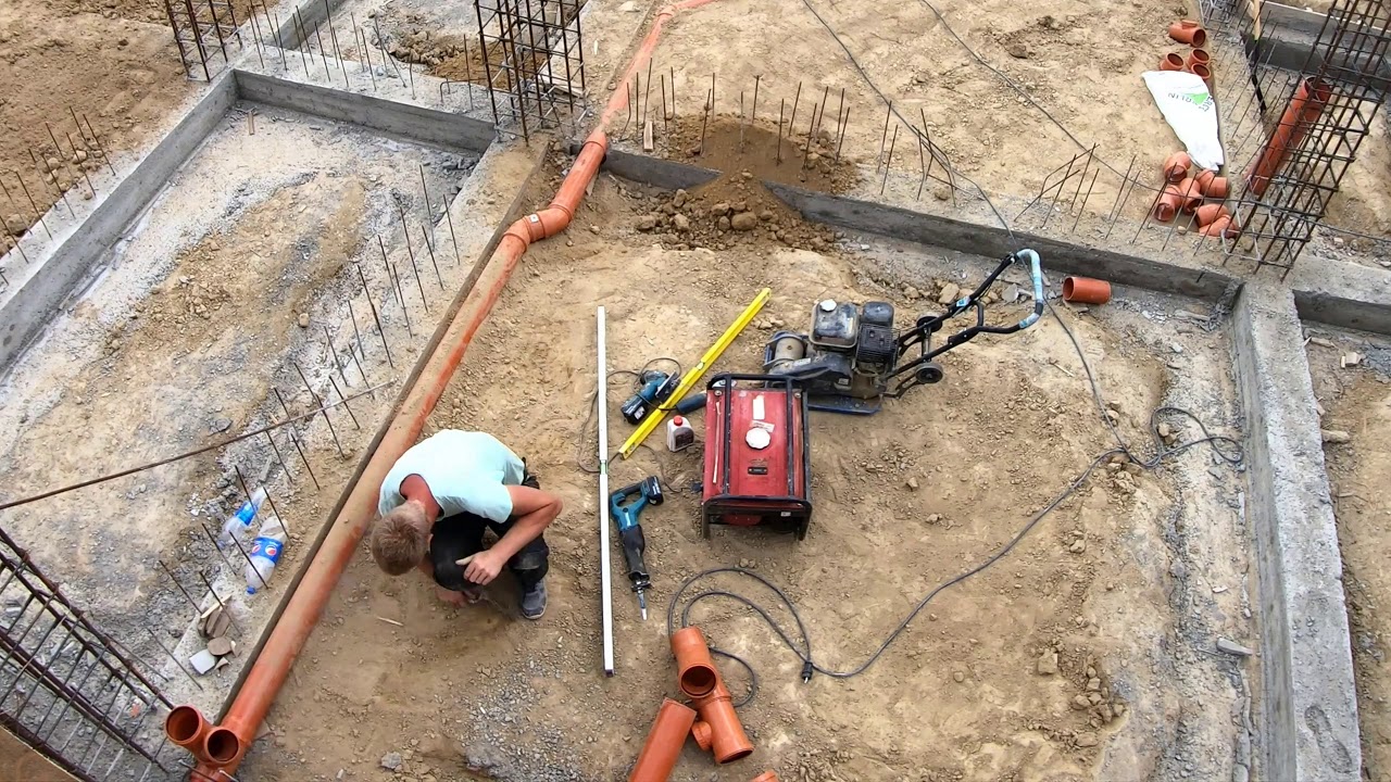 Canalizare completa casa, video pas cu pas