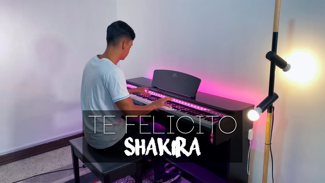Te Felicito - Shakira, Feat. Rauw Alejandro (Piano Cover) | Eliab Sandoval