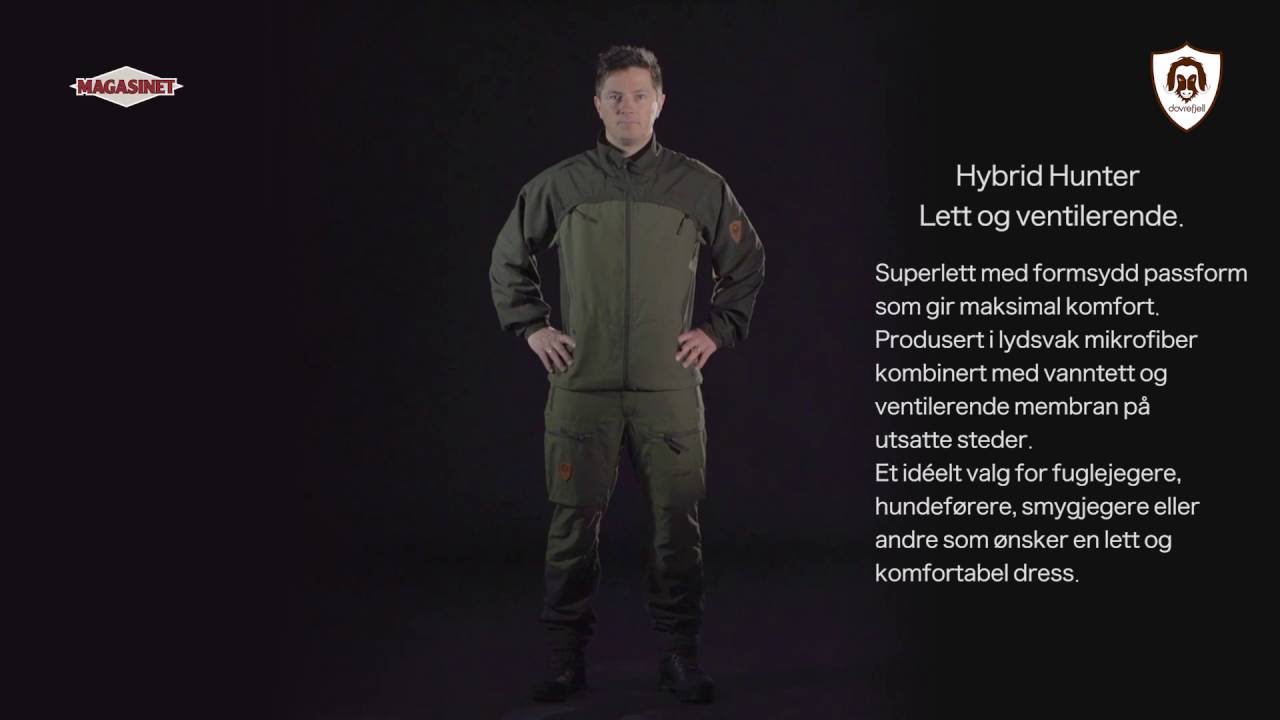 Dovrefjell Hybrid Hunter Pro jaktdress | Produktvideo