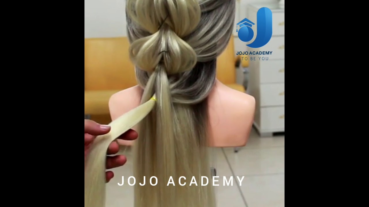 تسريحة شعر 3D اجمل فورم الشعر للخطوبة خطوة بخطوة