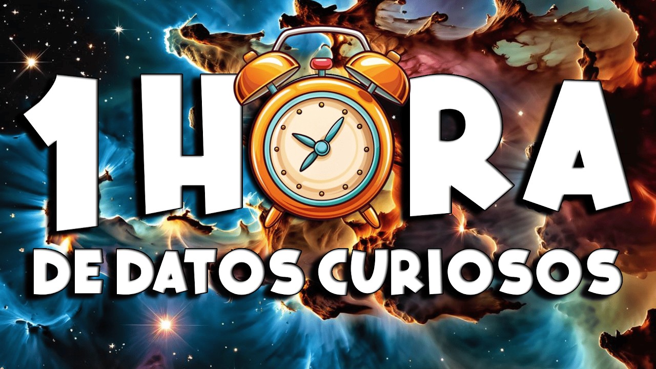 &iexcl; 1 HORA sin pausas de DATOS CURIOSOS y COSAS QUE NO SAB&Iacute;AS ! ⏰😲800 #curioman&iacute;atv