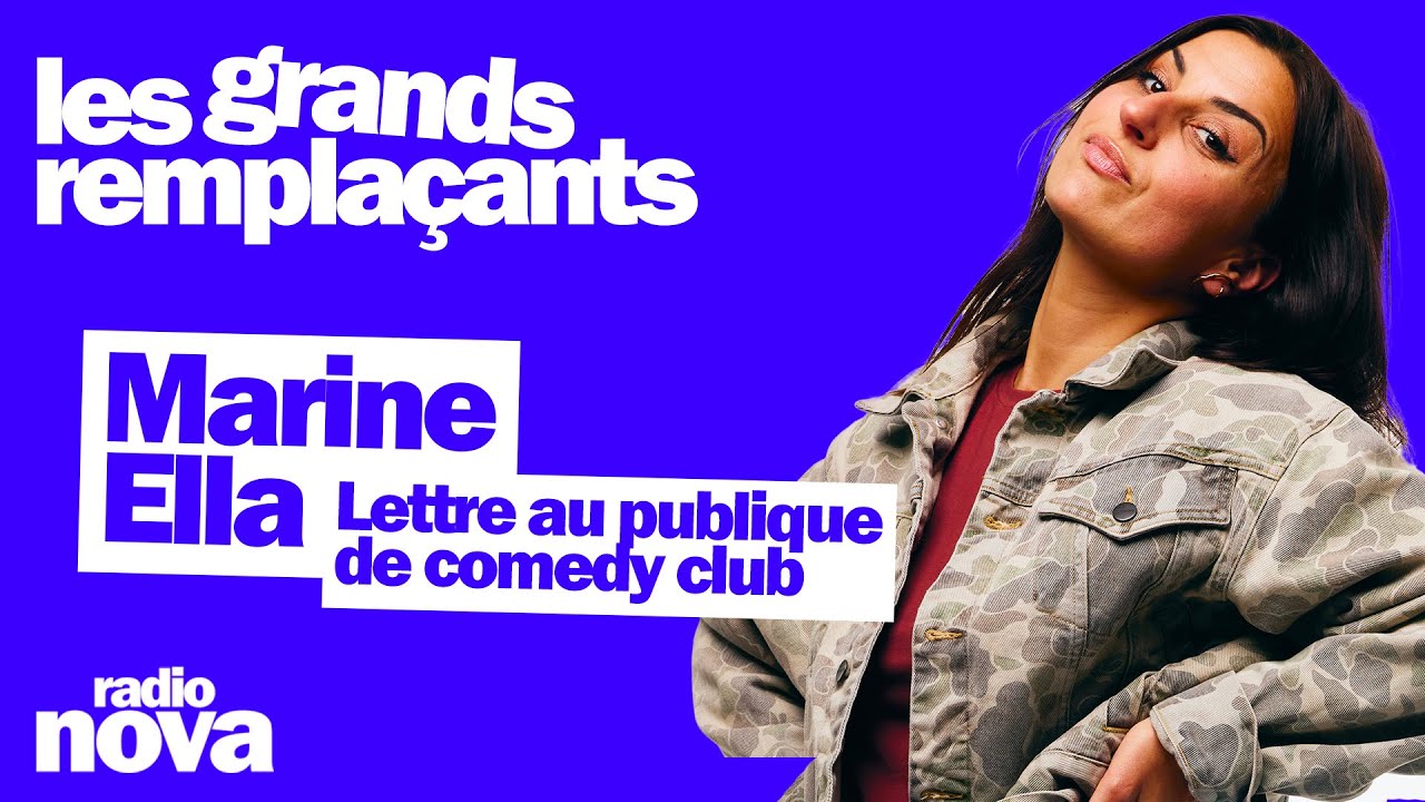 Lettre au public de comédie club - La chronique de Marine Ella dans 