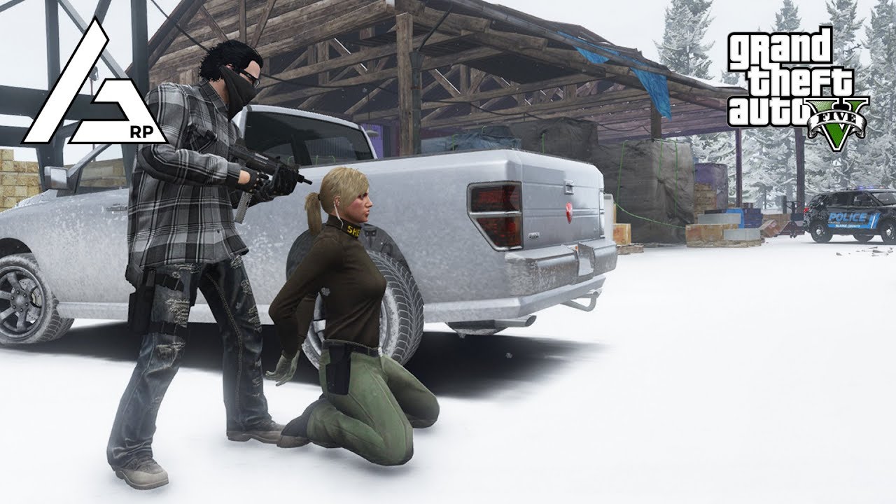 GTA 5 Roleplay - ARP - #123 - Шериф Кейт взята в заложники!
