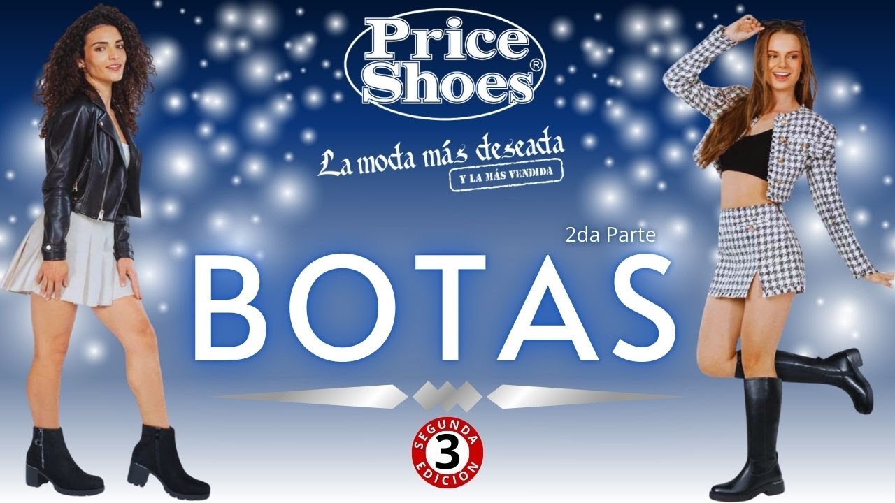 ✨Cat&aacute;logo PRICE SHOES Botas 24 25 Tercera Edici&oacute;n👢🥾 2da Parte
