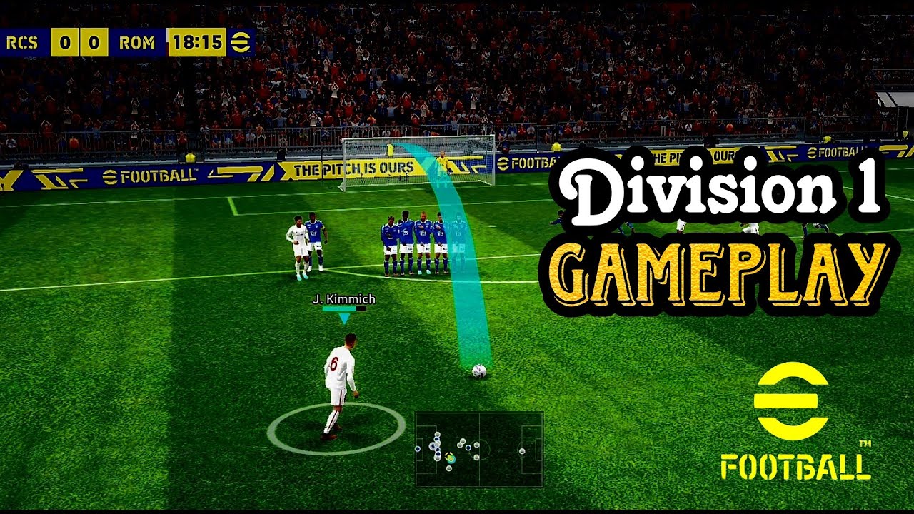 1ST DIVISION🔥😱 |EFOOTBALL 23 MOBILE GAMEPLAY