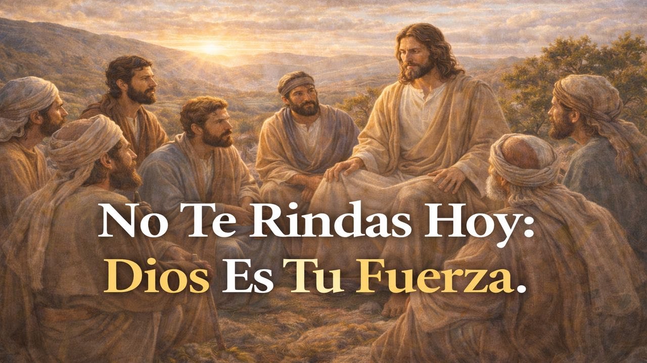 No te Rindas Hoy: Dios es tu Fuerza