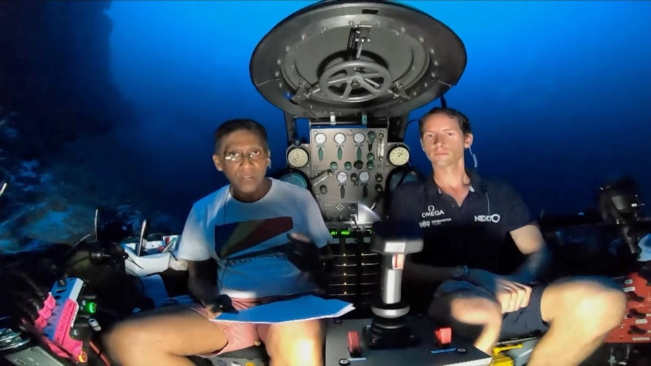 Seychelles leader makes climate plea from deep underwater