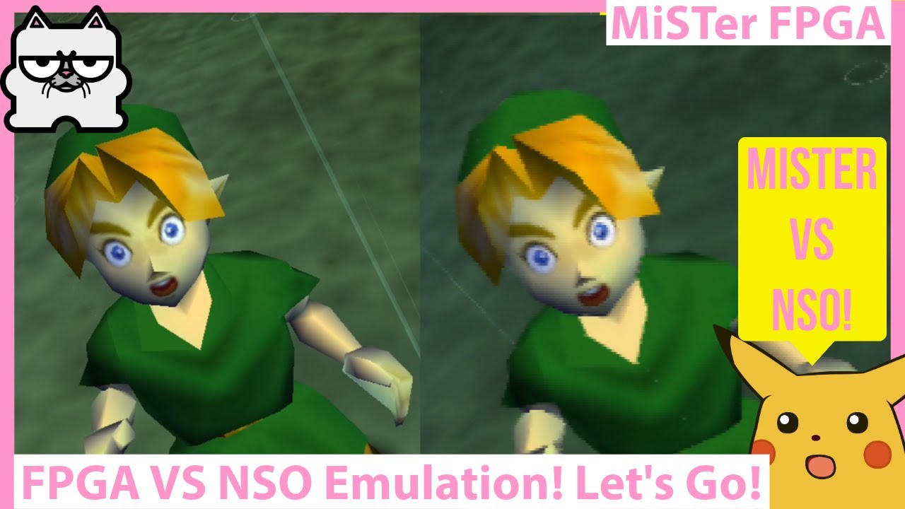 MiSTer FPGA vs Emulation! MiSTer vs Nintendo Switch Online with Ocarina of Time