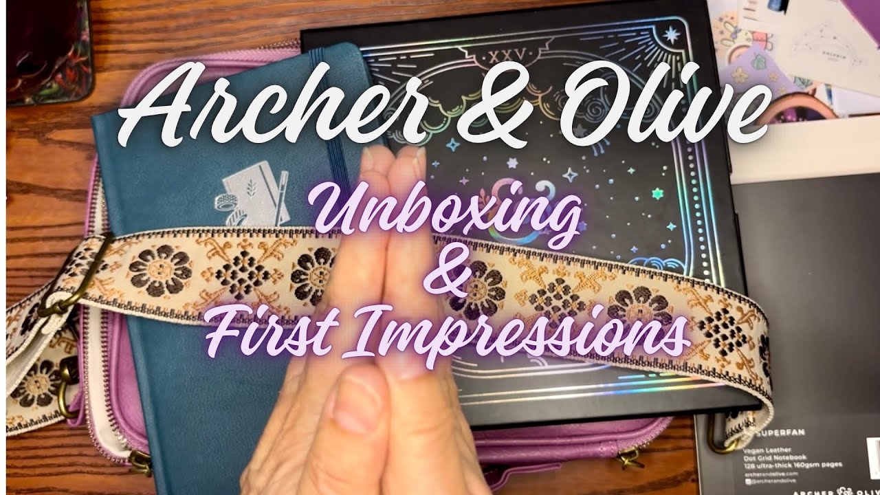 Unboxing Archer & Olive Journaling Goodies | Stationery Nerds