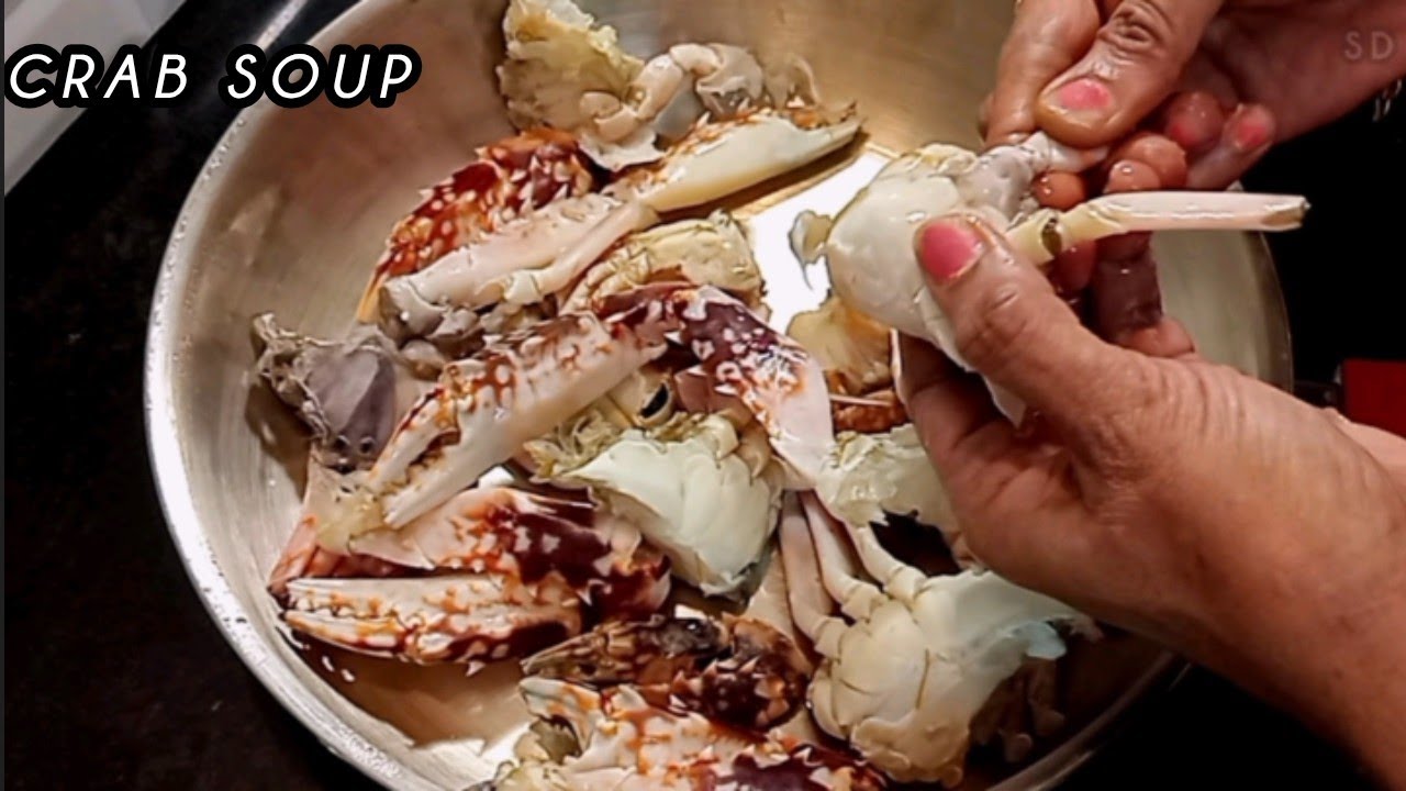 Crab Soup 🦀🍲 | South Indian style Nandu Soup | நண்டு சூப்