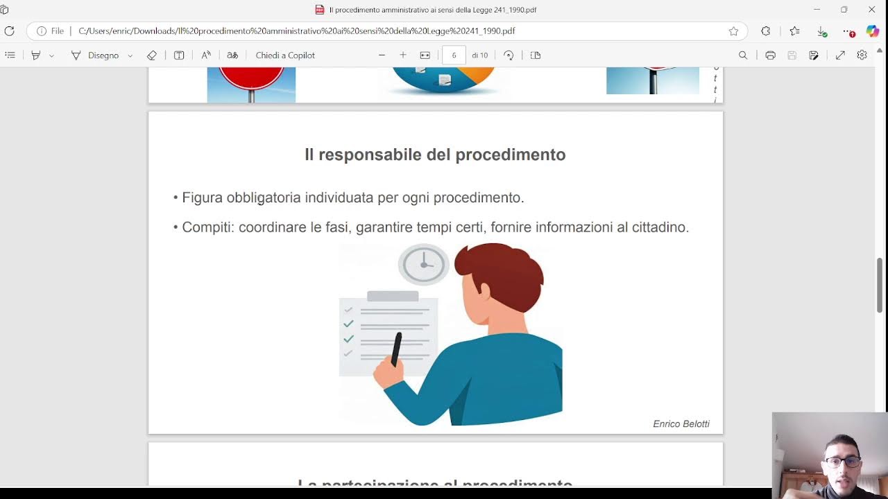 I 10 elementi chiave sul procedimento amministrativo