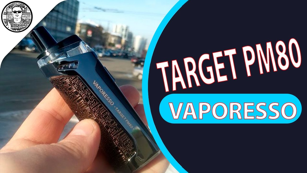 Vaporesso Target PM80 Sub Ohm POD mod ДОСТОЙНО