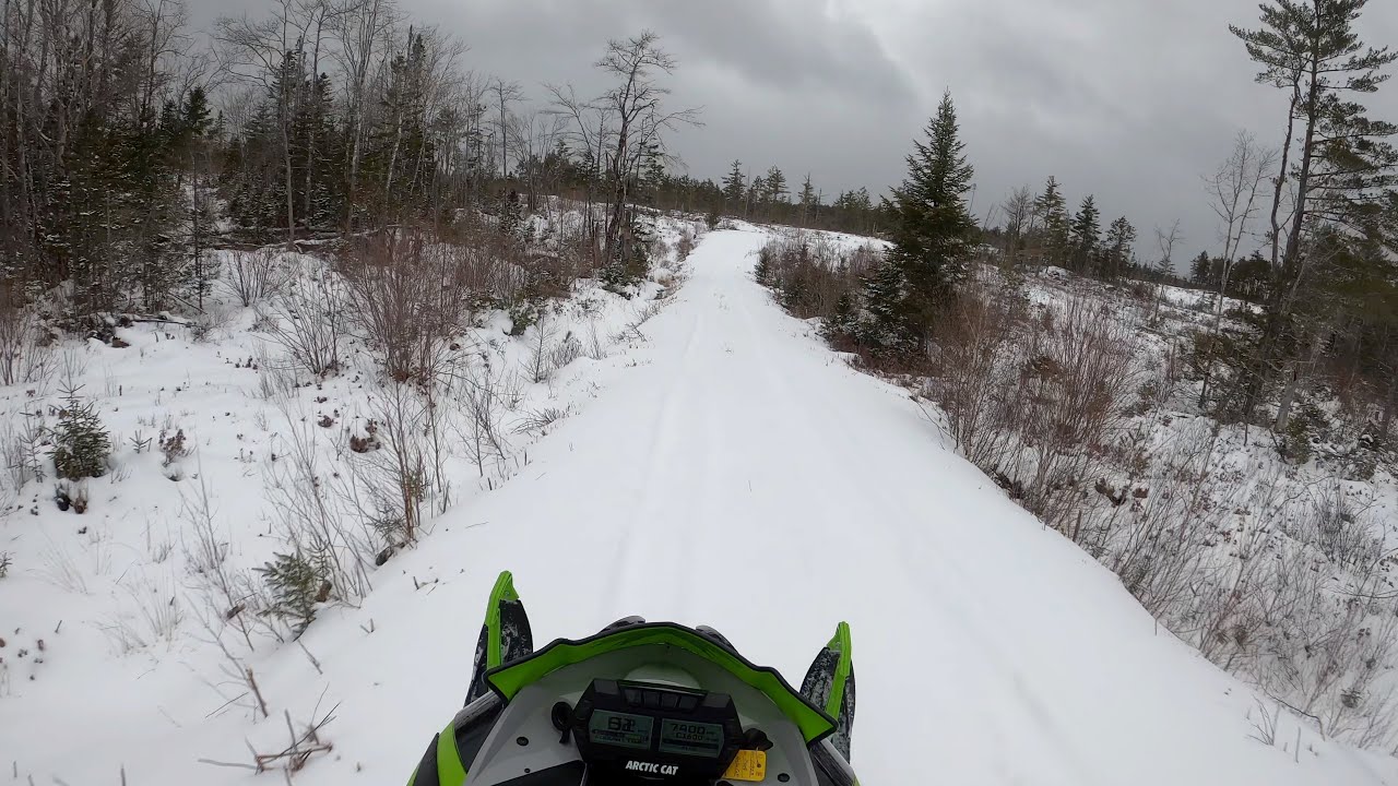 2019 M8000 Hardcore With Npp Exhaust on Tight Trails Arctic Cat Ctec 2 800