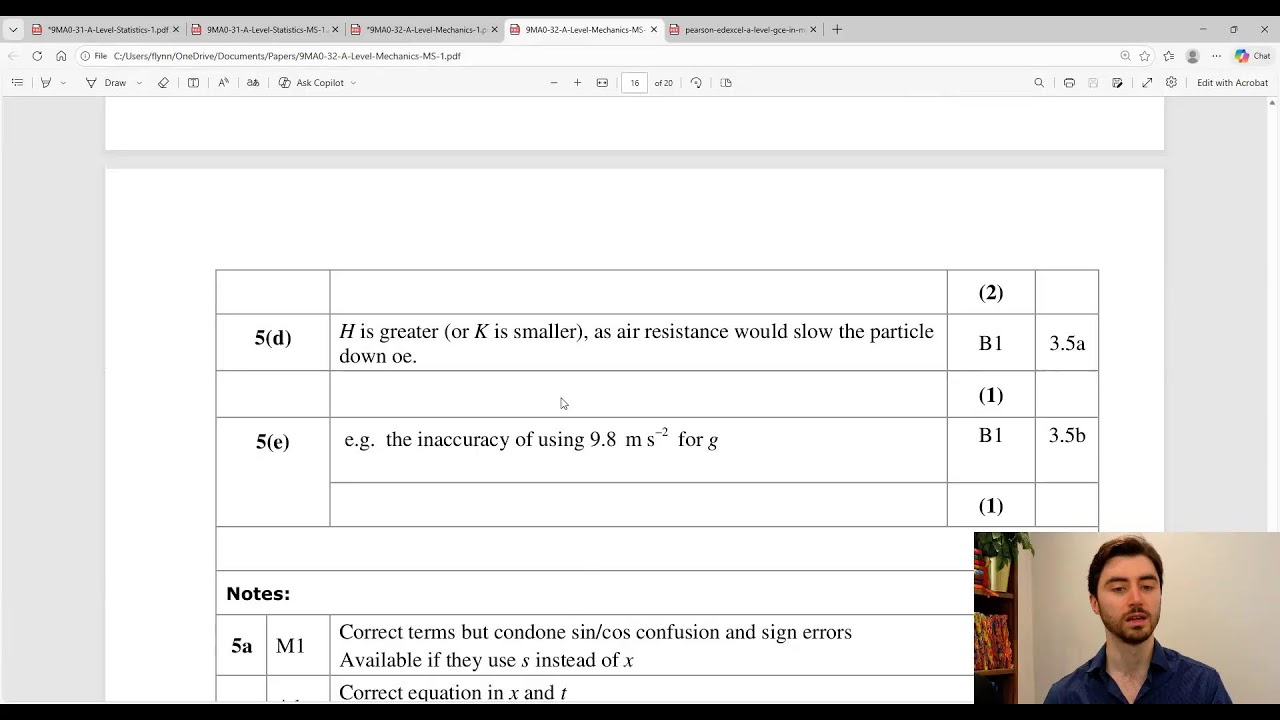 Edexcel A-level Maths Paper 3 June 2024